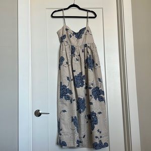 Love Bonito Tanya Ruches Babydoll Dress in Prosperous Blooms.